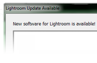 Lightroom updates