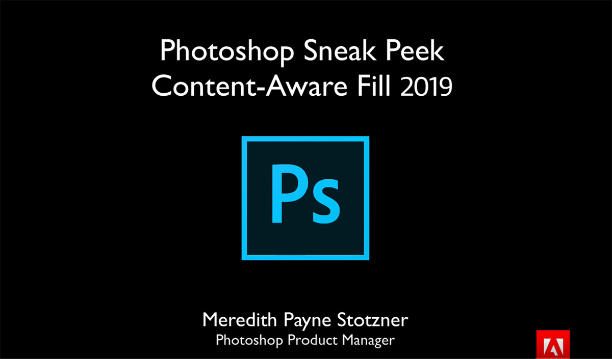 Adobe Photoshop Content Aware
